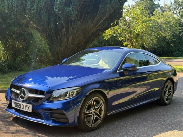 Mercedes-Benz C Class C220d Amg Line Premium Blue #4