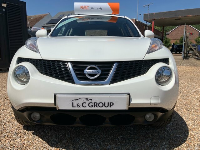 Nissan Juke 1.6 Acenta 1 Owner From New - 14 Services Re White #3
