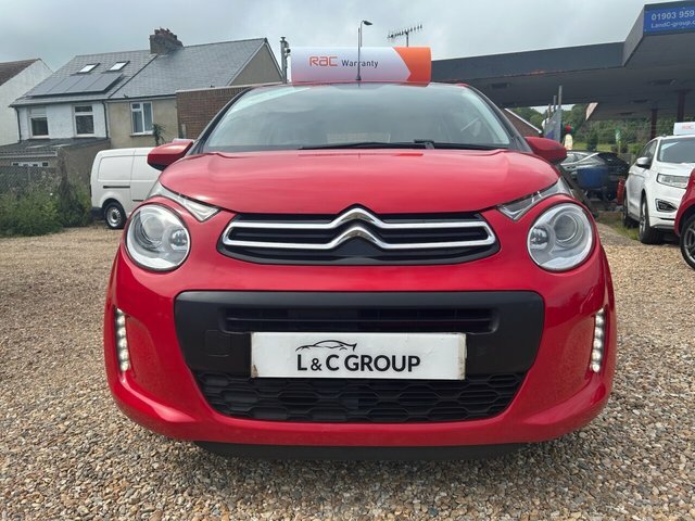 Citroen C1 1.0 Vti Feel 20 A Year Road Tax - Air Con - SF66BPC Red #3