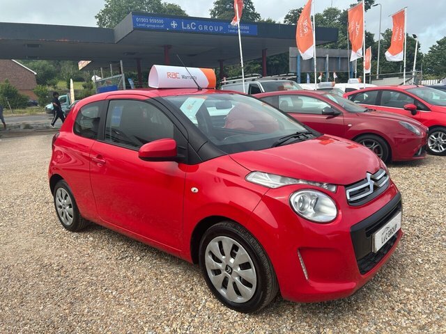 Citroen C1 1.0 Vti Feel 20 A Year Road Tax - Air Con - SF66BPC Red #2