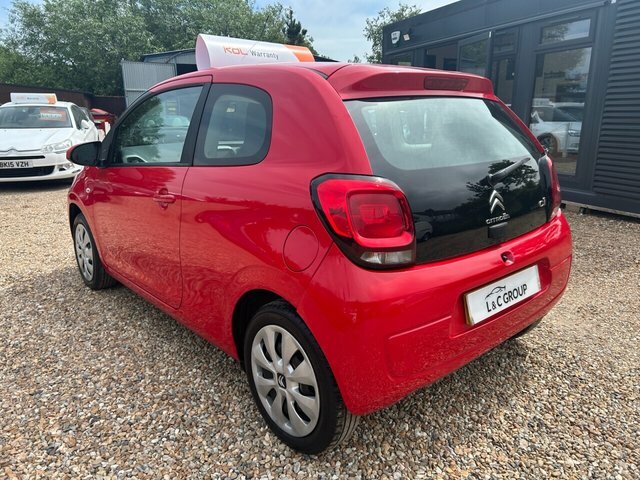 Citroen C1 1.0 Vti Feel 20 A Year Road Tax - Air Con - SF66BPC Red #6