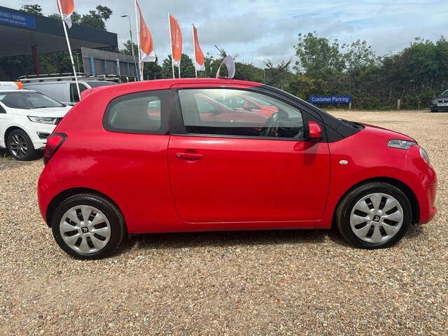 Citroen C1 1.0 Vti Feel 20 A Year Road Tax - Air Con - SF66BPC Red #4