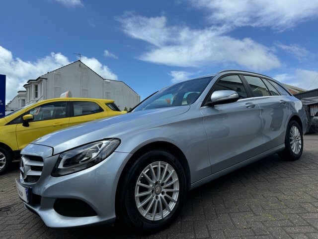 Mercedes-Benz C Class 2.0 C200 Se Estate 7G-tronic Euro 6 KT15HVK Silver #5