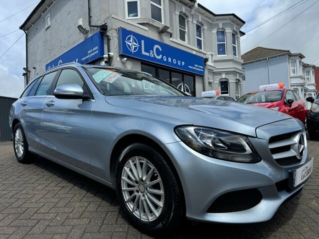 Mercedes-Benz C Class 2.0 C200 Se Estate 7G-tronic Euro 6 KT15HVK Silver #3
