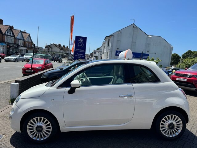 Fiat 500 1.2 Lounge Lovely Example YR14GNF White #5