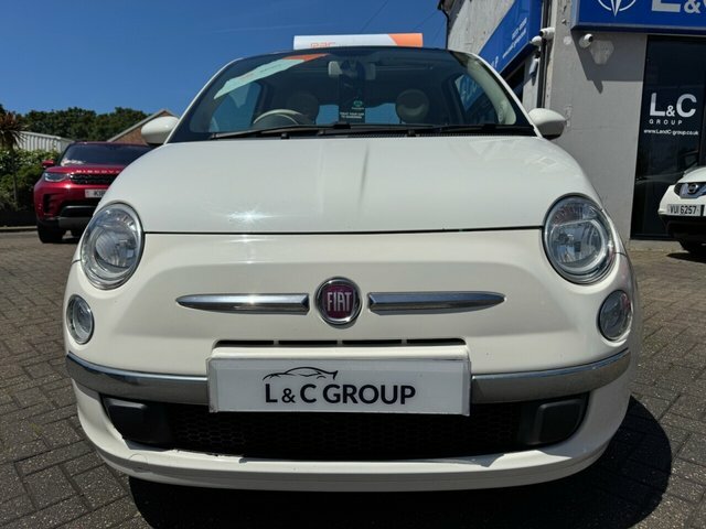 Fiat 500 1.2 Lounge Lovely Example YR14GNF White #3