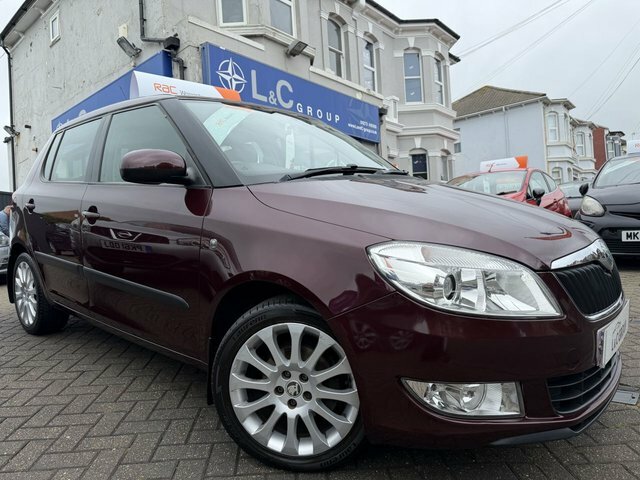 Skoda Fabia 1.6 Tdi Elegance 20 A Year Road Tax - Full S Red