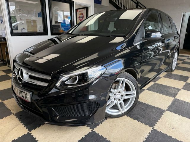 Mercedes-Benz B Class B200d Amg Line Premium Black