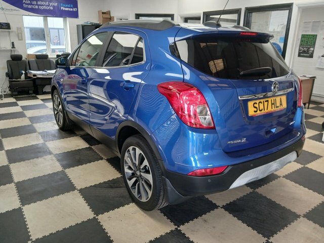 Vauxhall Mokka X Turbo Elite Nav Suv SC17HLA Blue #6