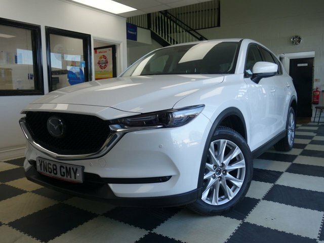 Mazda CX-5 Skyactiv-d Sport Nav Suv White