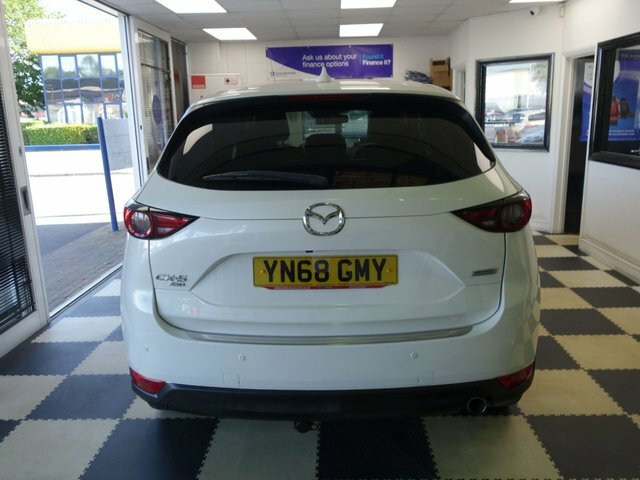 Mazda CX-5 Skyactiv-d Sport Nav Suv YN68GMY White #6