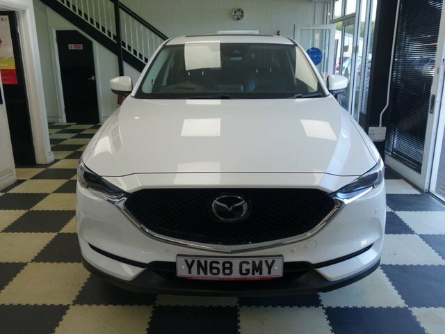 Mazda CX-5 Skyactiv-d Sport Nav Suv YN68GMY White #2