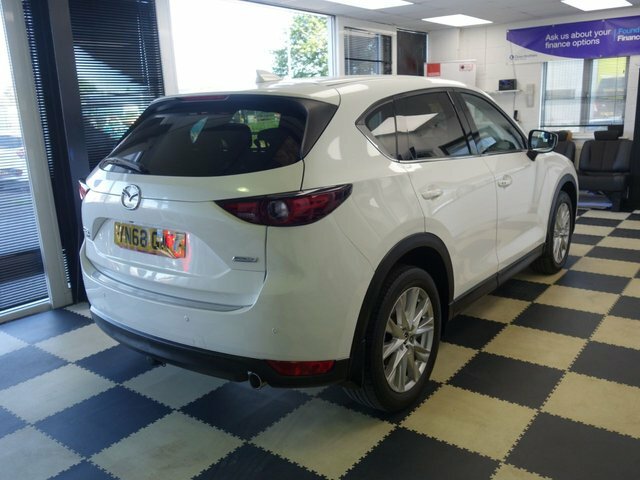 Mazda CX-5 Skyactiv-d Sport Nav Suv YN68GMY White #5
