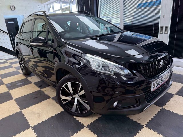 Peugeot 2008 Bluehdi Gt Line Suv KS66HUK Black #2