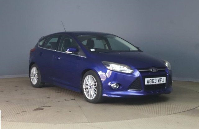 Ford Focus Tdci Zetec S Hatchback Blue