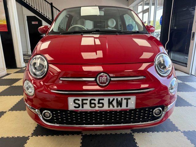 Fiat 500 Lounge Hatchback SF65RWT Red #2