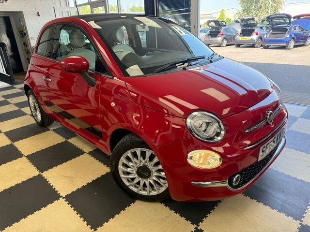 Fiat 500 Lounge Hatchback SF65RWT Red #3