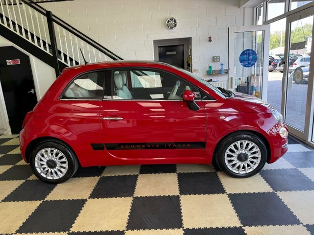 Fiat 500 Lounge Hatchback SF65RWT Red #4