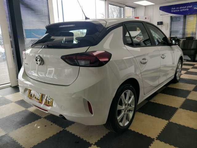 Vauxhall Corsa Design Hatchback MJ72VHY White #5