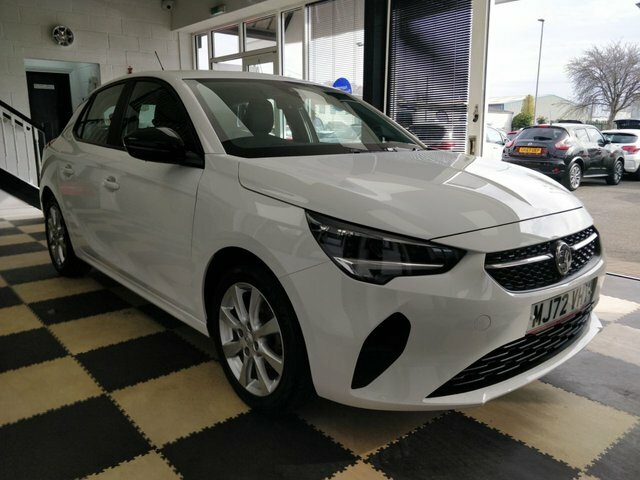Vauxhall Corsa Design Hatchback MJ72VHY White #3
