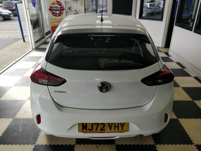 Vauxhall Corsa Design Hatchback MJ72VHY White #6