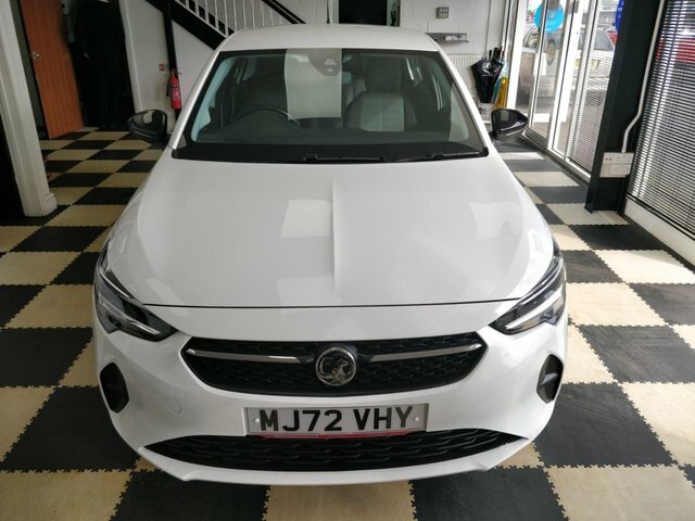 Vauxhall Corsa Design Hatchback MJ72VHY White #2