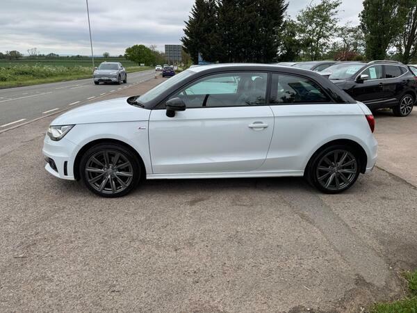 Audi A1 1.4 Tfsi S Line Style Edition Euro 5 Ss DG14WMD White #4