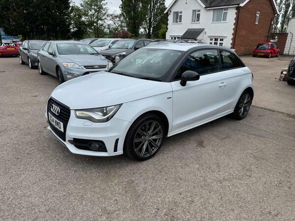 Audi A1 1.4 Tfsi S Line Style Edition Euro 5 Ss DG14WMD White #2