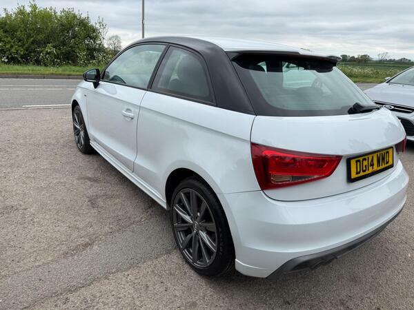 Audi A1 1.4 Tfsi S Line Style Edition Euro 5 Ss DG14WMD White #3