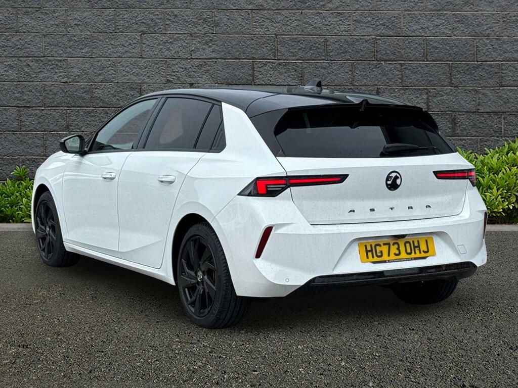 Vauxhall Astra 1.2 Turbo Gs Hatchback Euro 6 S HG73OHJ White #5