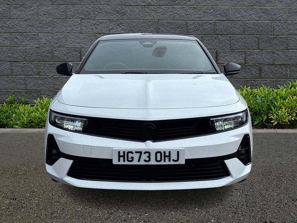 Vauxhall Astra 1.2 Turbo Gs Hatchback Euro 6 S HG73OHJ White #2