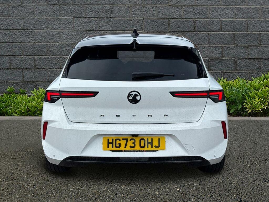 Vauxhall Astra 1.2 Turbo Gs Hatchback Euro 6 S HG73OHJ White #6