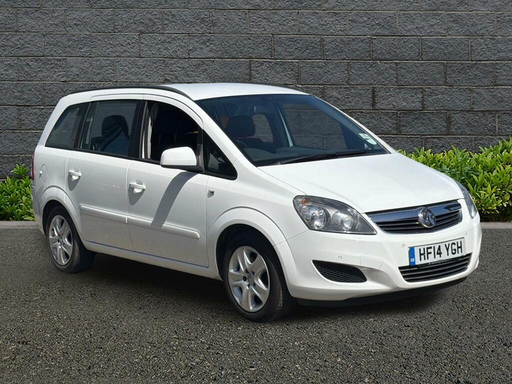 Vauxhall Zafira 1.7 Cdti Ecoflex Exclusiv Mpv Eu White