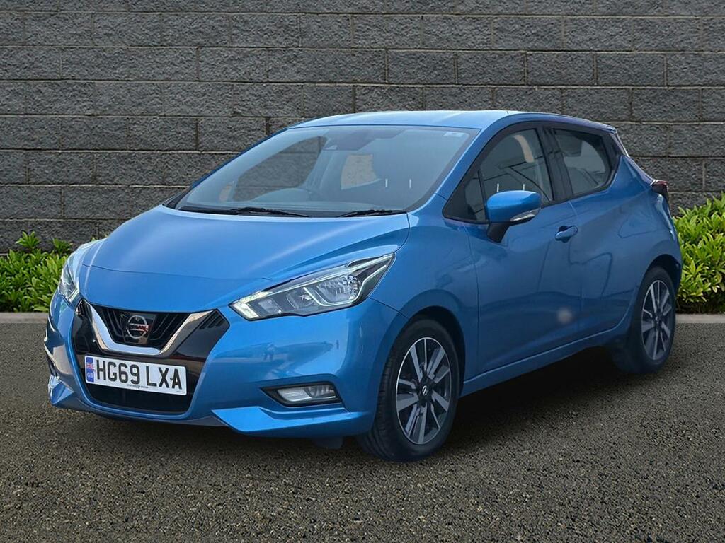 Nissan Micra 1.0 Ig-t Acenta Limited Edition Hatchback Petr HG69LXA Blue #3