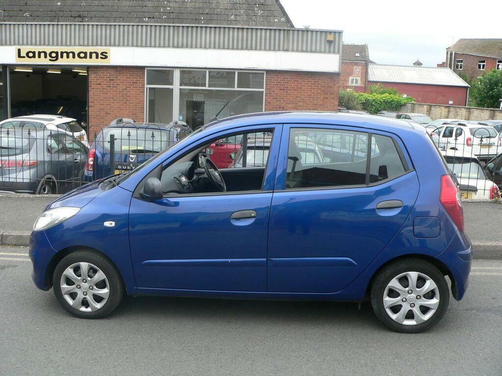 Hyundai I10 1.2 Classic Euro 5 WV61LLK Blue #5
