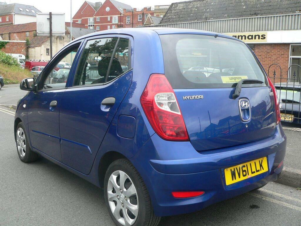 Hyundai I10 1.2 Classic Euro 5 WV61LLK Blue #4