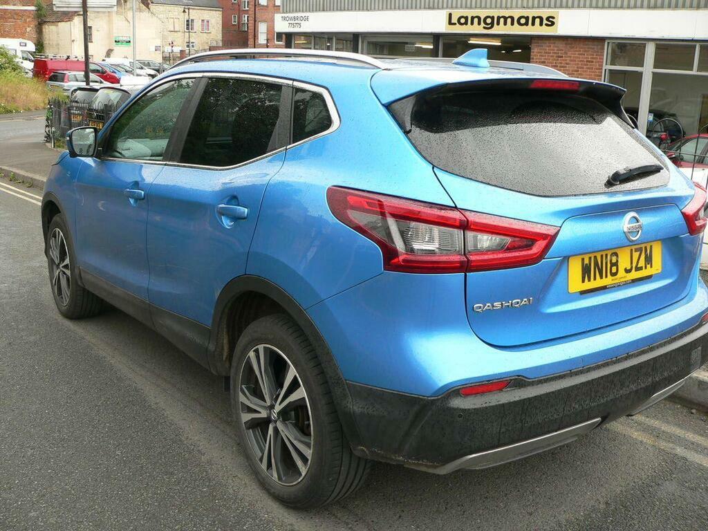 Nissan Qashqai 1.5 Dci N-connecta Euro 6 S S WN18JZM Blue #4
