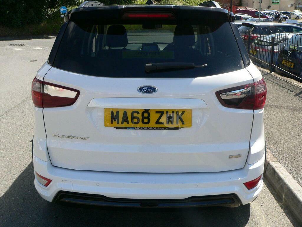 Ford Ecosport 1.0T Ecoboost St-line Euro 6 S S MA68ZWK White #6