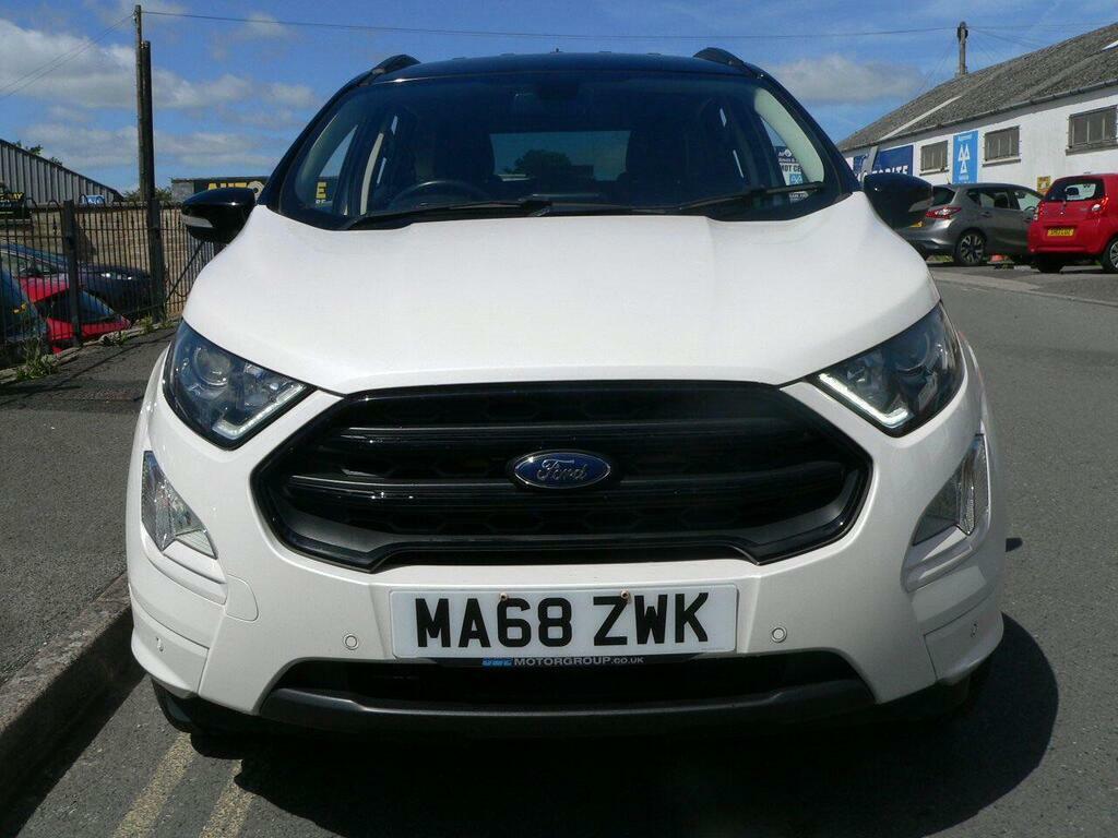 Ford Ecosport 1.0T Ecoboost St-line Euro 6 S S MA68ZWK White #2