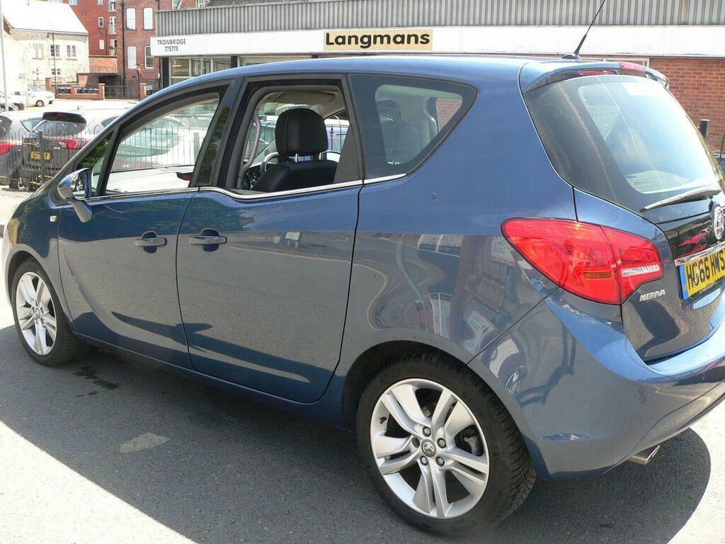 Vauxhall Meriva 1.6 Cdti Ecoflex Tech Line Euro 6 S S Blue #4