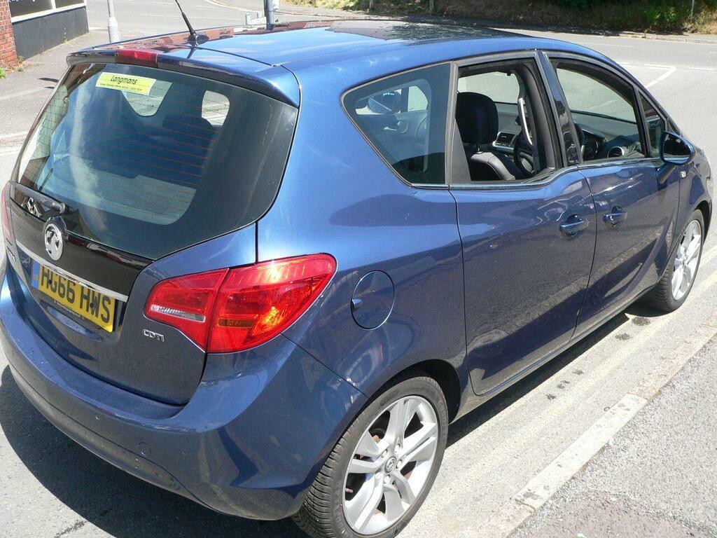 Vauxhall Meriva 1.6 Cdti Ecoflex Tech Line Euro 6 S S Blue #6