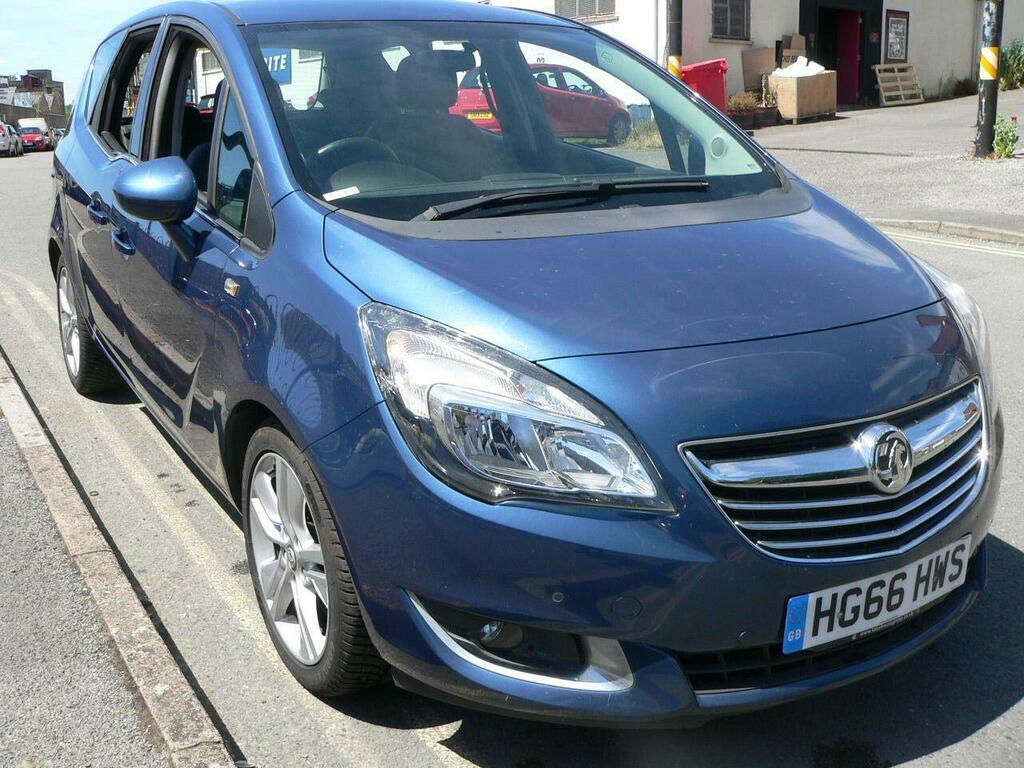 Vauxhall Meriva 1.6 Cdti Ecoflex Tech Line Euro 6 S S Blue