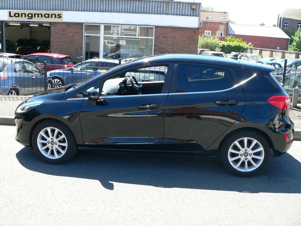 Ford Fiesta 1.0T Ecoboost Titanium Euro 6 S S HT19MUA Black #5