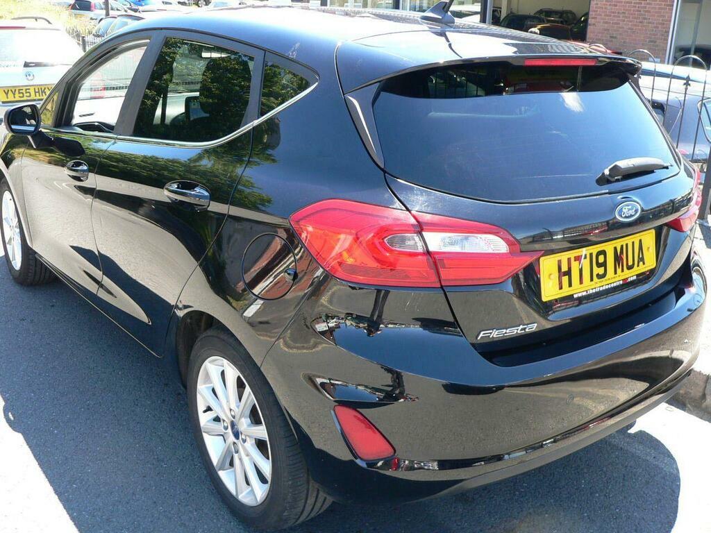 Ford Fiesta 1.0T Ecoboost Titanium Euro 6 S S HT19MUA Black #4