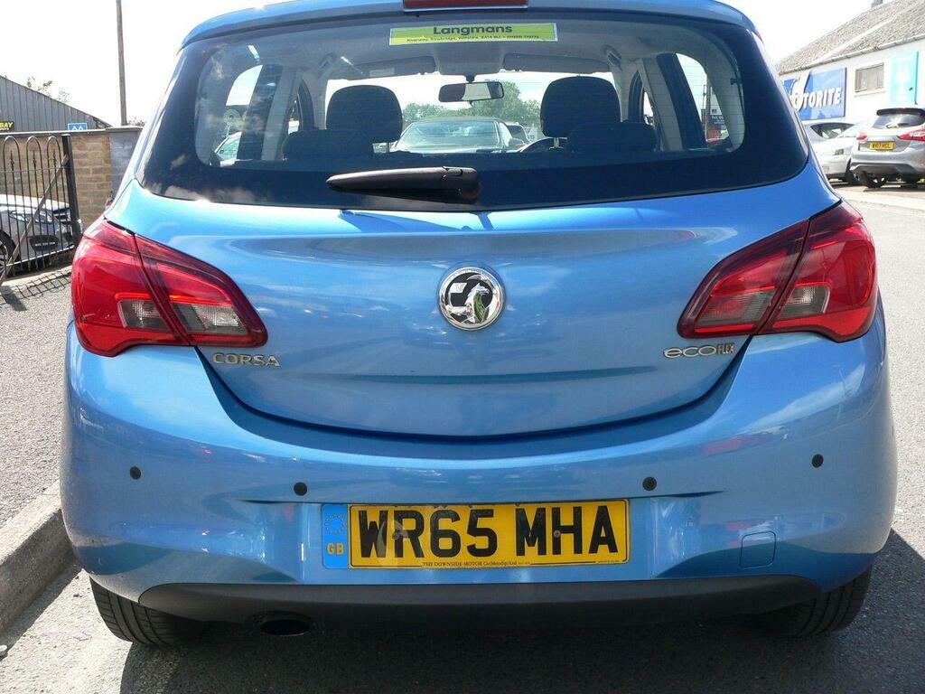 Vauxhall Corsa 1.0I Turbo Ecoflex Design Euro 6 S S Blue #5