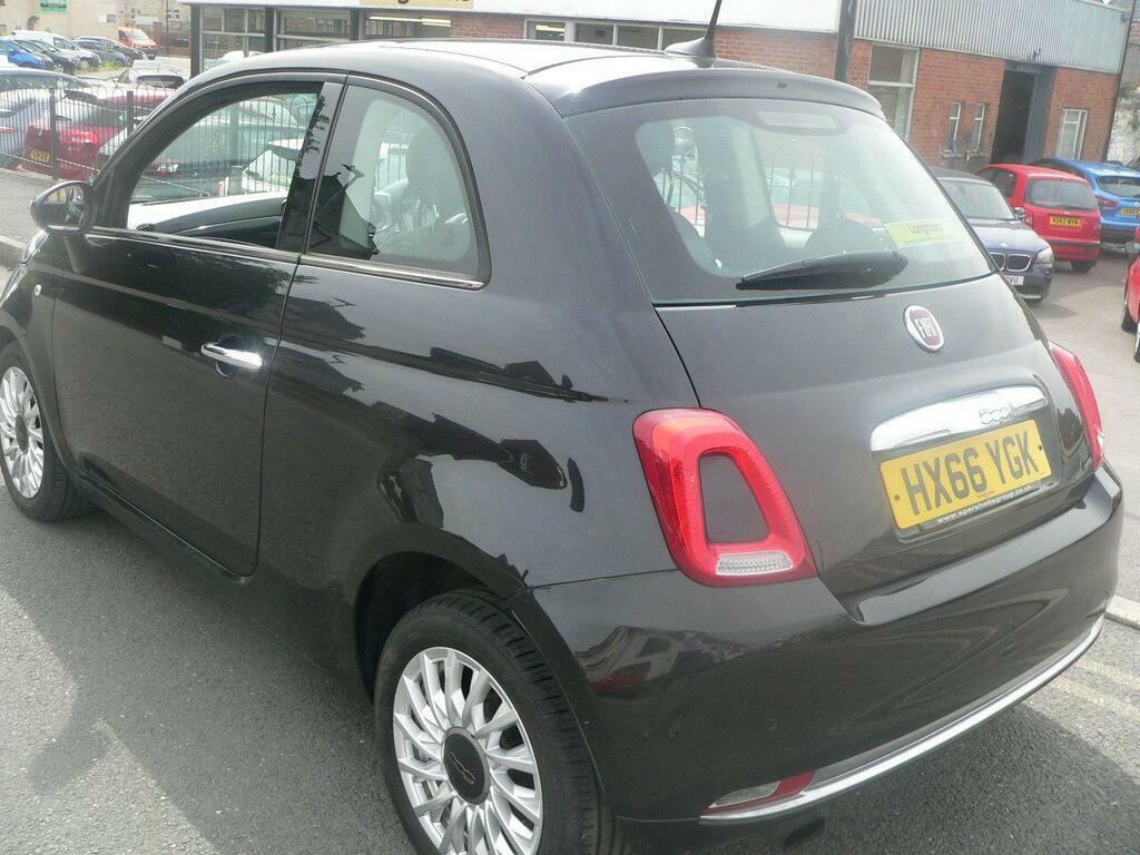 Fiat 500 0.9 Twinair Lounge Euro 6 S S Black #4