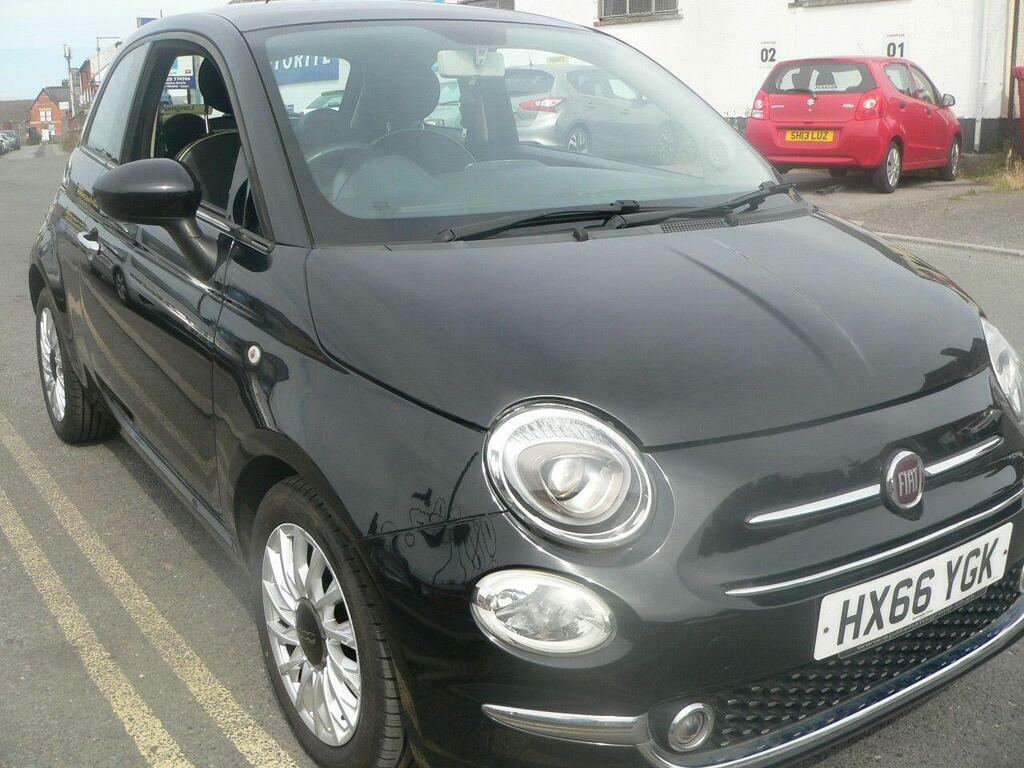 Fiat 500 0.9 Twinair Lounge Euro 6 S S Black