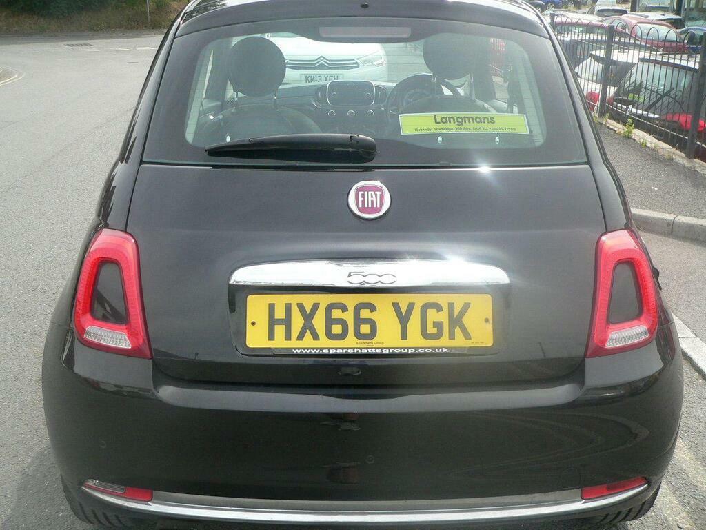 Fiat 500 0.9 Twinair Lounge Euro 6 S S Black #6