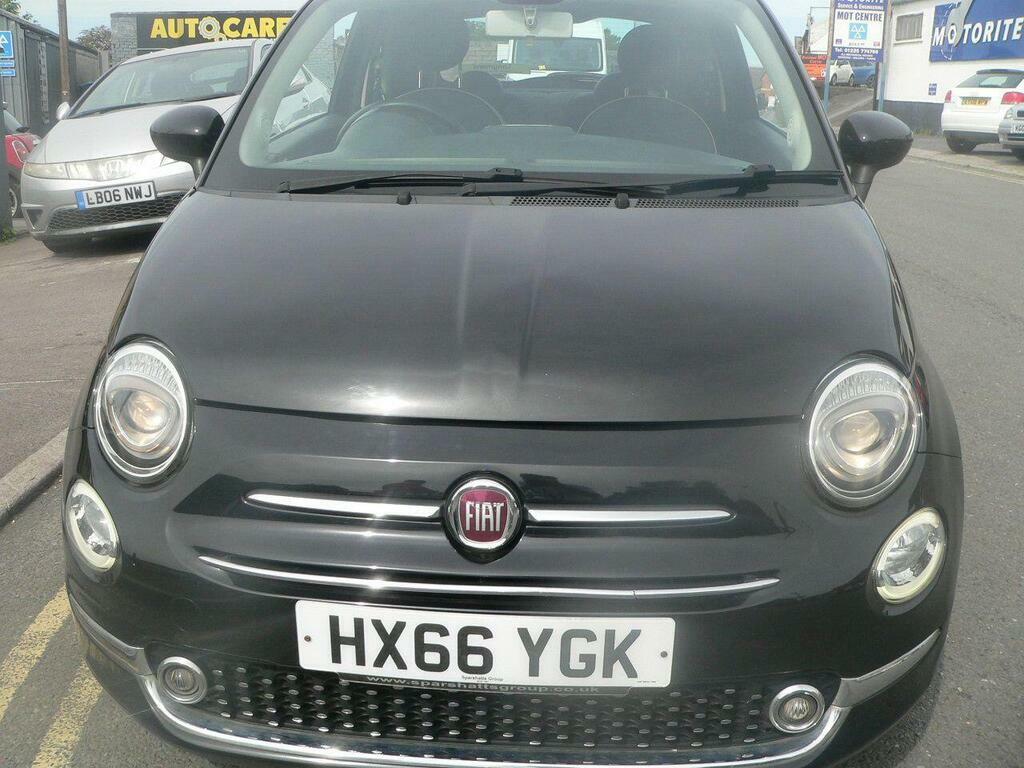 Fiat 500 0.9 Twinair Lounge Euro 6 S S Black #2