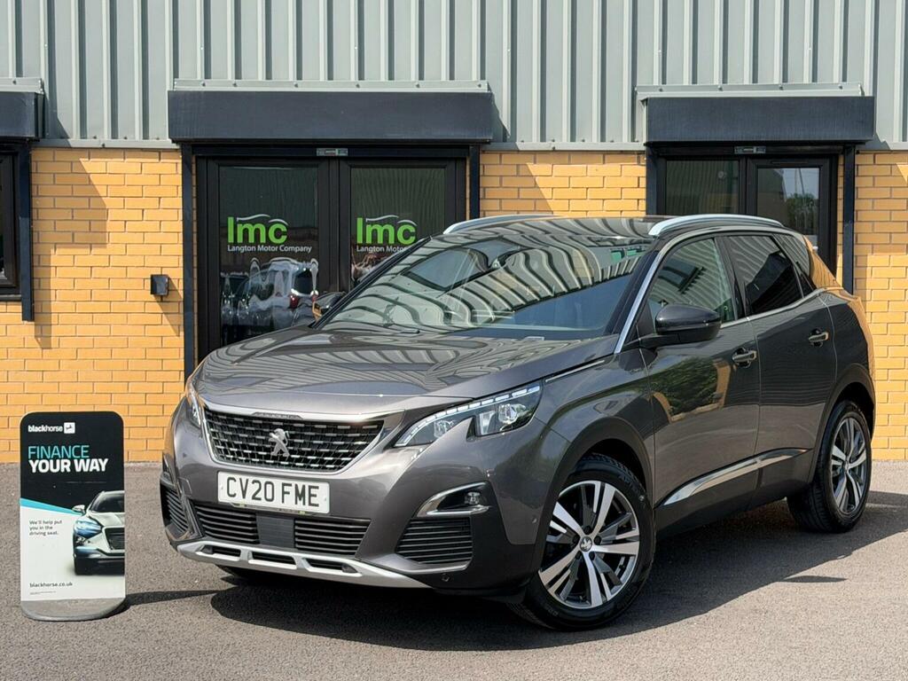 Peugeot 3008 Suv 1.2 Puretech Gt Line Euro 6 Ss 202020 CV20FME Grey